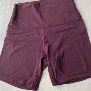 Lululemon running shorts Size 6